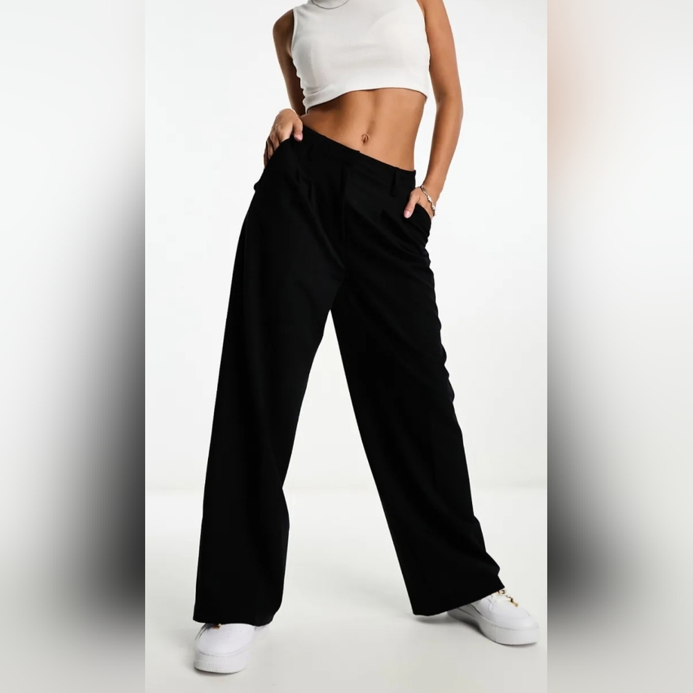 casual pants , black color size 10